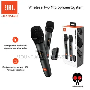JBL Partybox 8wireless Microphones