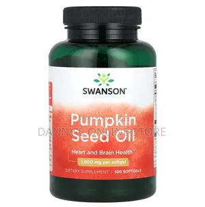 Pumpkin Seed Oil, 1000mg, 100 Softgels.