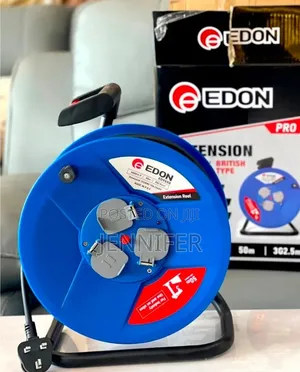 Edon Heavty Duty 50-Meter Cable Extension Reel
