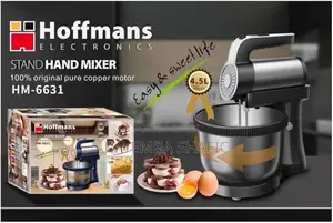 Hoffmans 1600w Stand Hand Mixer 4.5l (Model Hm-6631) – Brand New