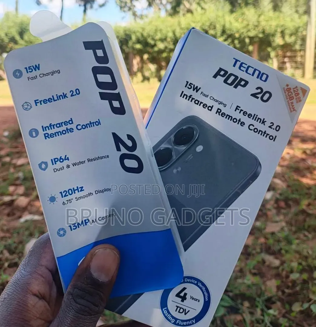 New Tecno Pop 20 128 GB White