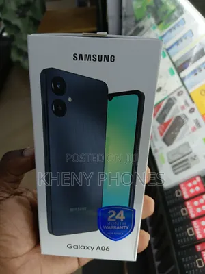 New Samsung Galaxy A06 64 GB Black
