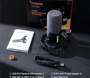 Maono Pd300x Is a Versatile Dynamic Microphone Designed for Podcasting