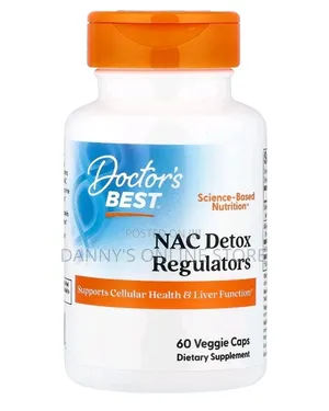 Doctor's Best, Nac Detox Regulators, 60 Vegetablecapsule Capsules