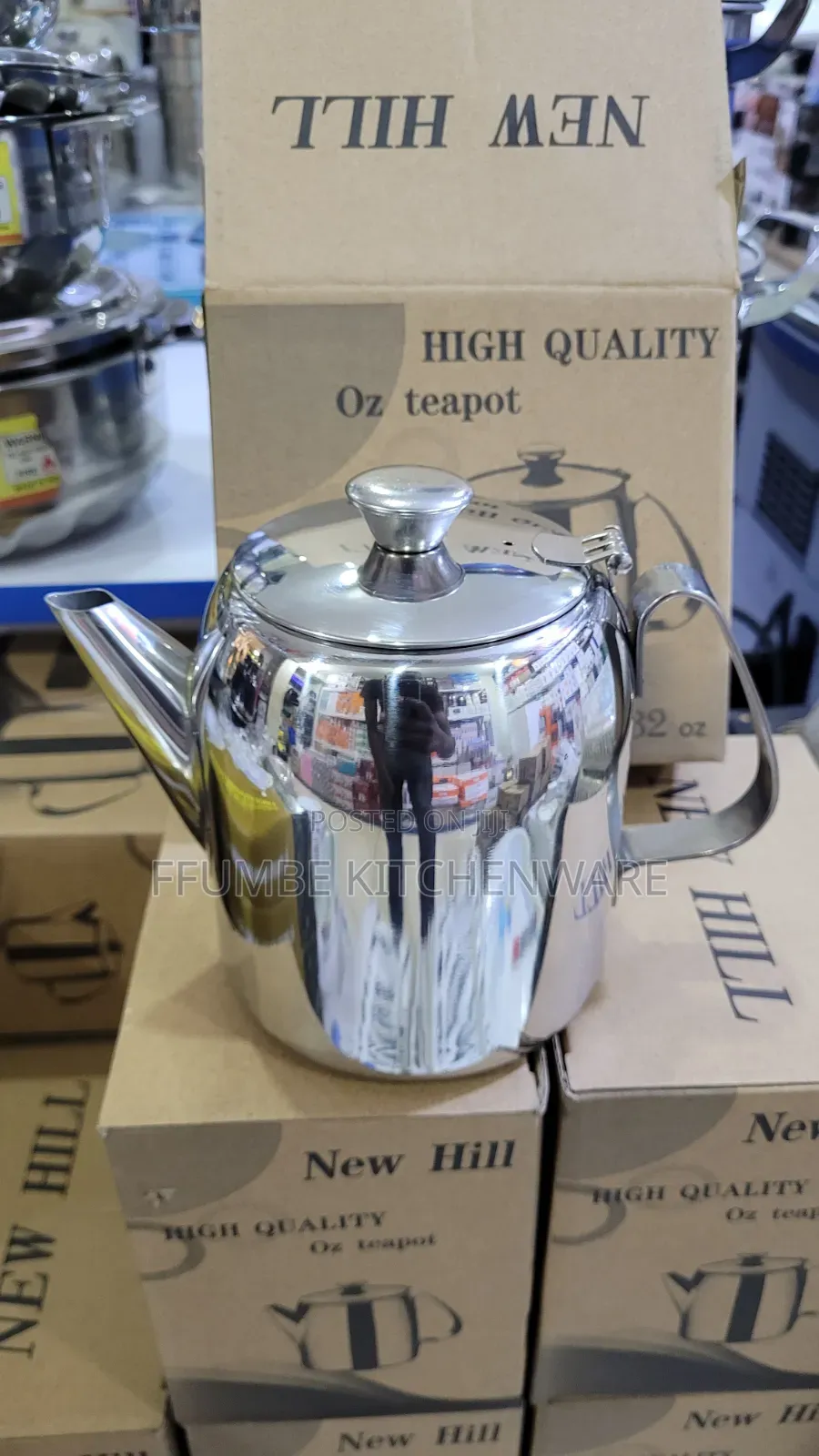 Steel Tea Pot