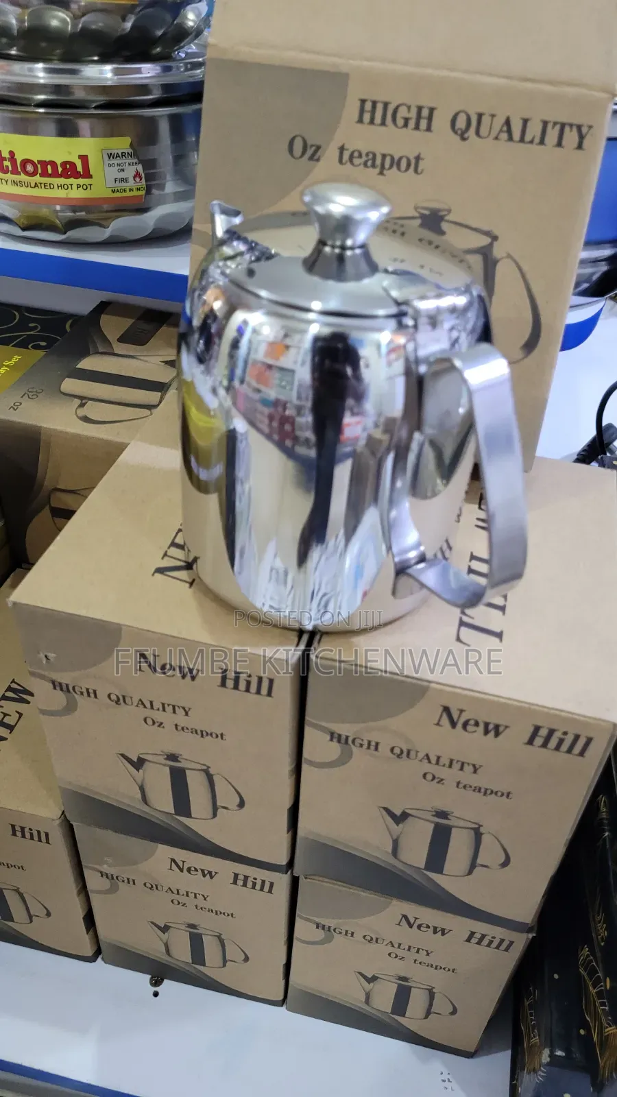 Steel Tea Pot