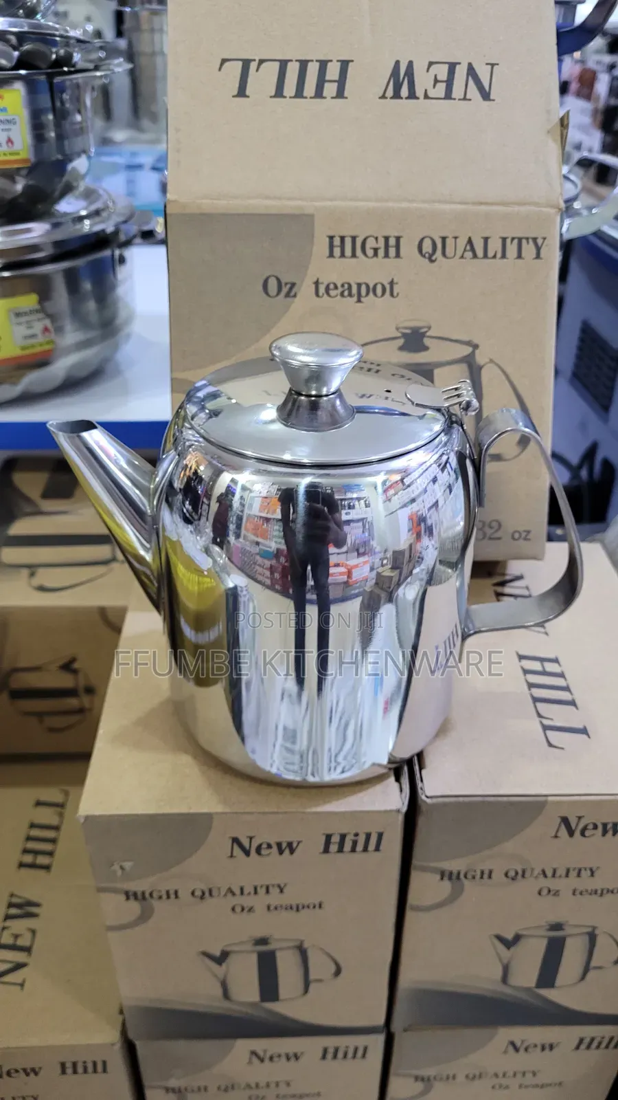 Steel Tea Pot