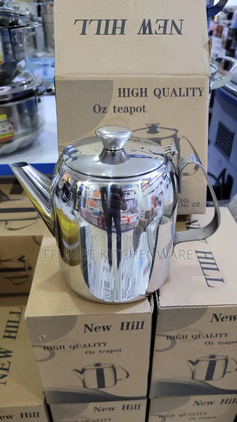 Steel Tea Pot