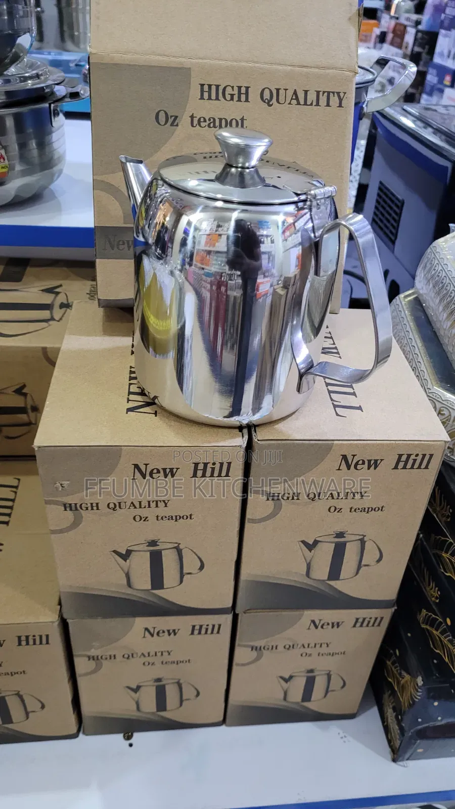 Steel Tea Pot