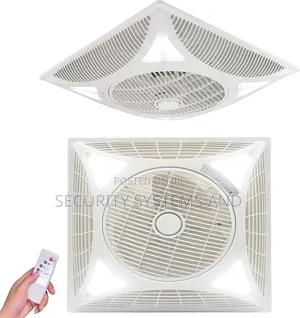 Estia Surface Ceiling Fan With Remote And Led Lights