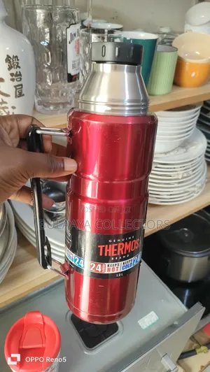 Uk Used Stainless King Vacuum Insulated Flask, 1.2l.