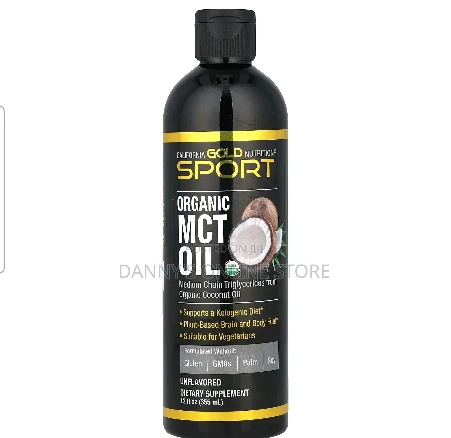Organic MCT Oil, Unflavored, 355ml