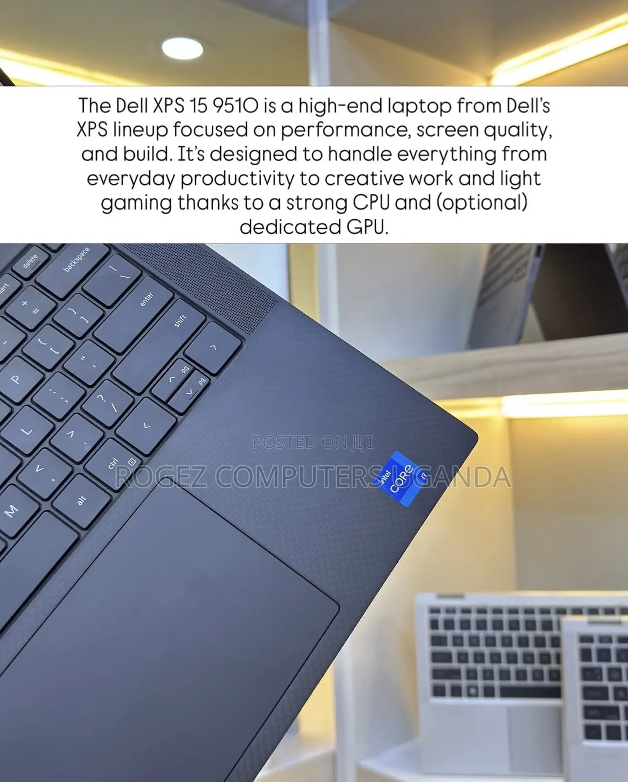 New Laptop Dell XPS 15 9510 16GB Intel Core i7 SSD 512GB