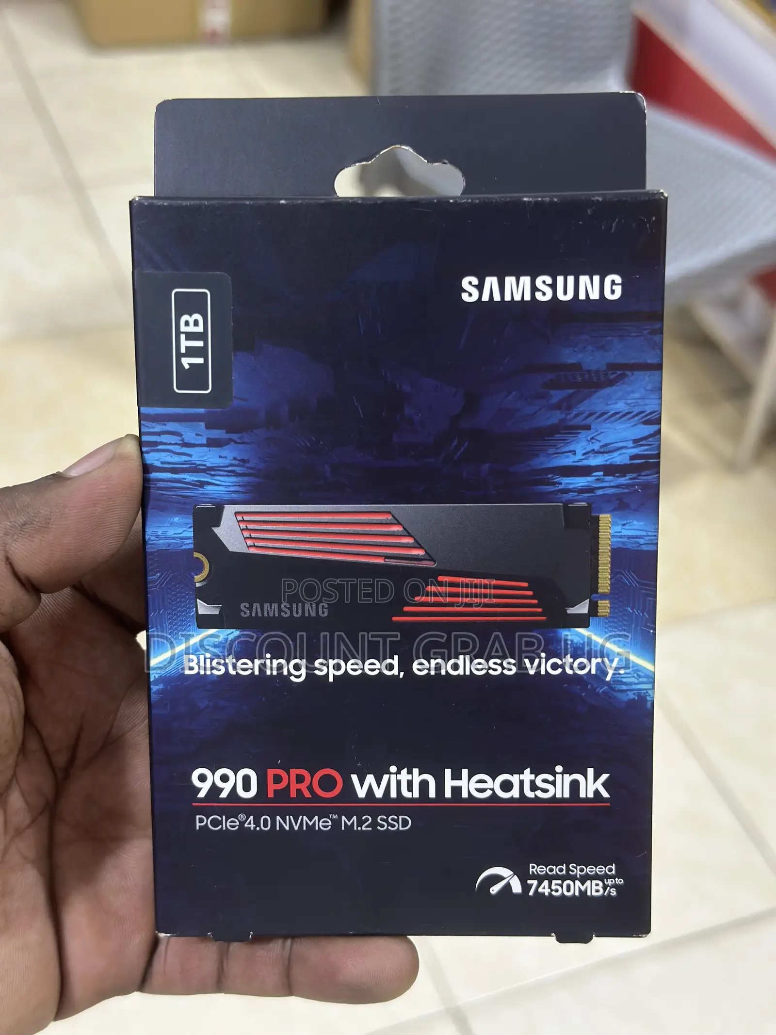 Samsung 990 Pro Gen 4 Nvme With Heatsink