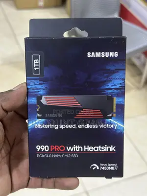 Samsung 990 Pro Gen 4 Nvme With Heatsink