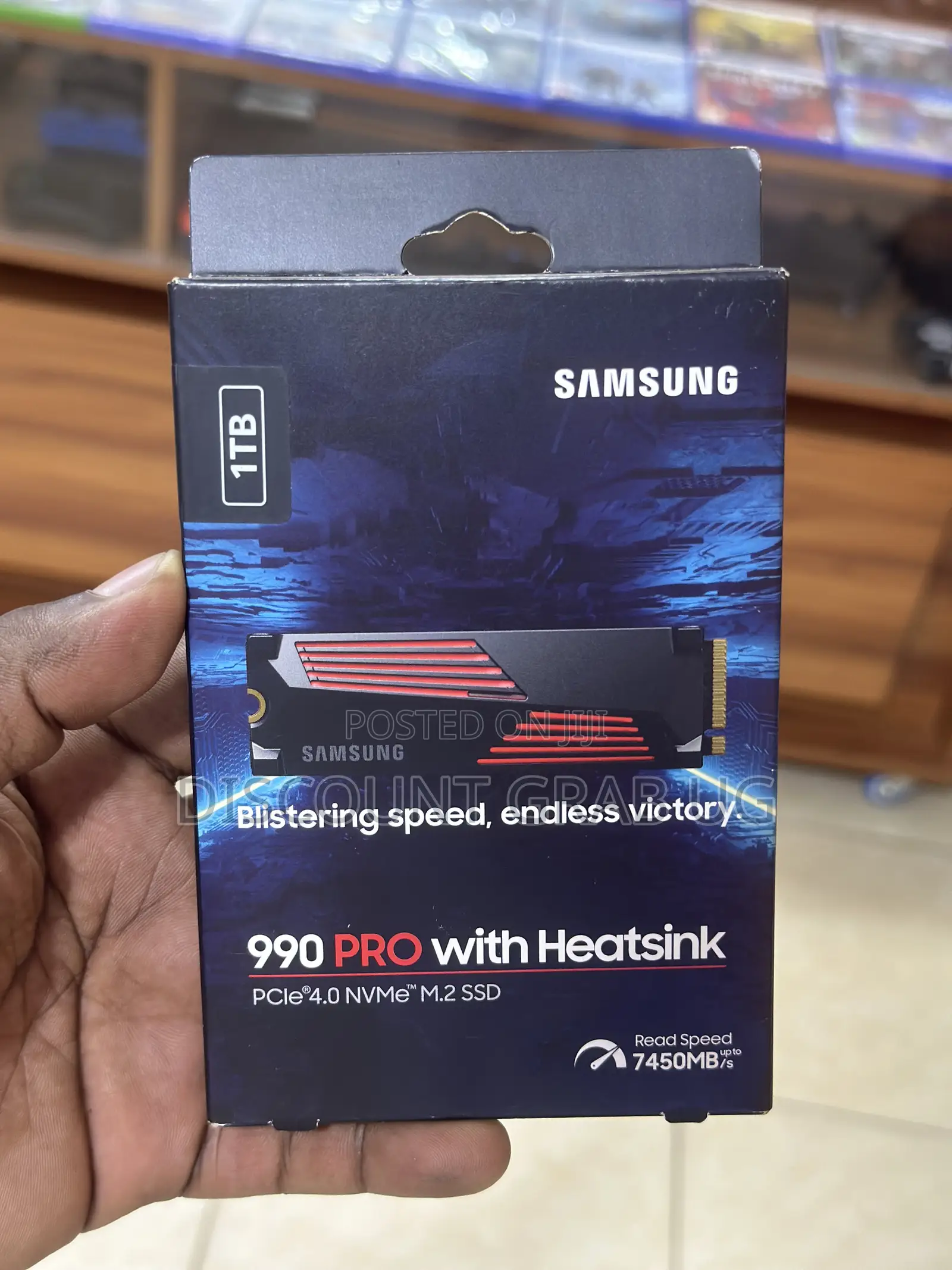Samsung 990 Pro Gen 4 Nvme With Heatsink