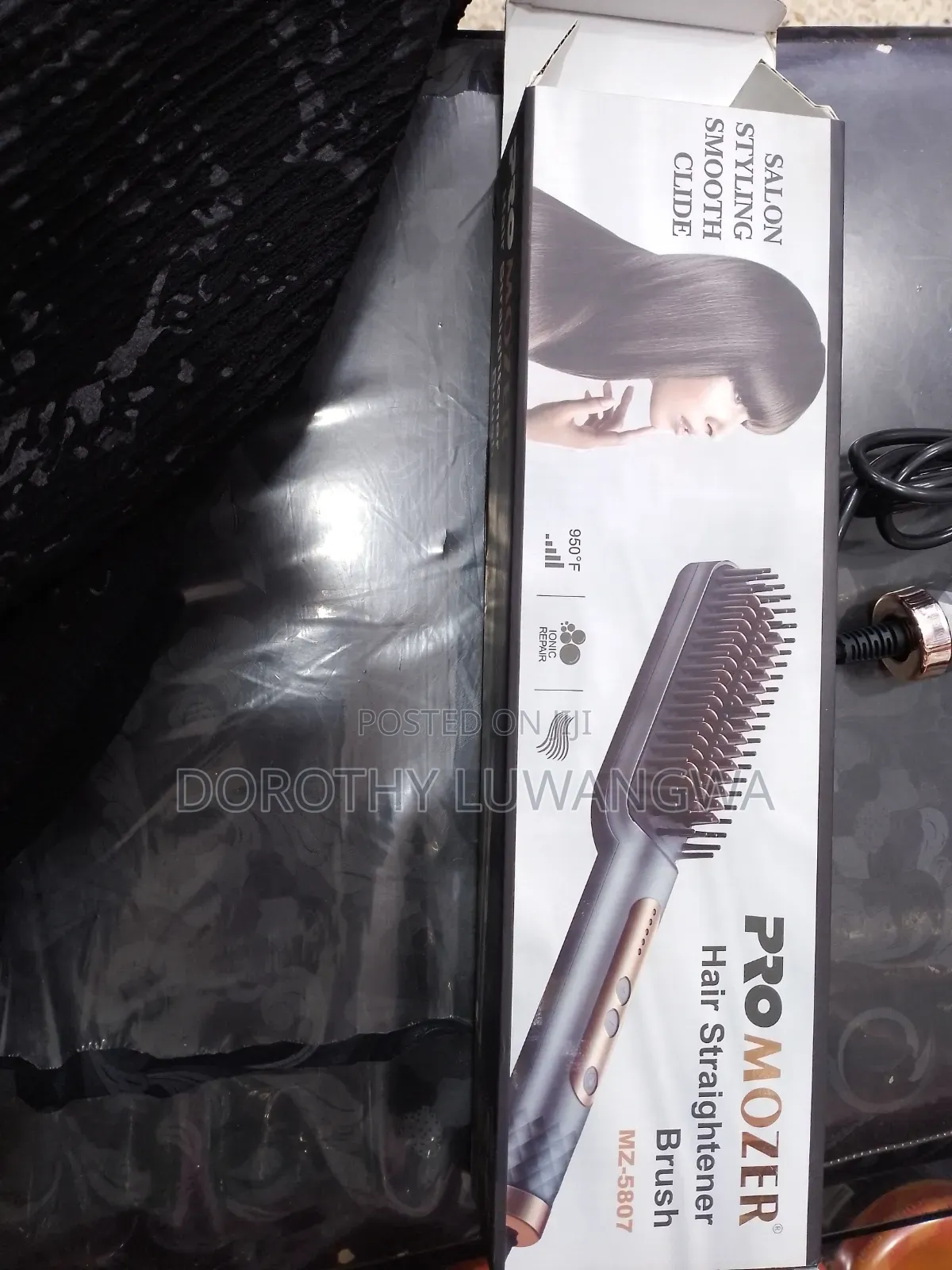 Hair Straightener Brush