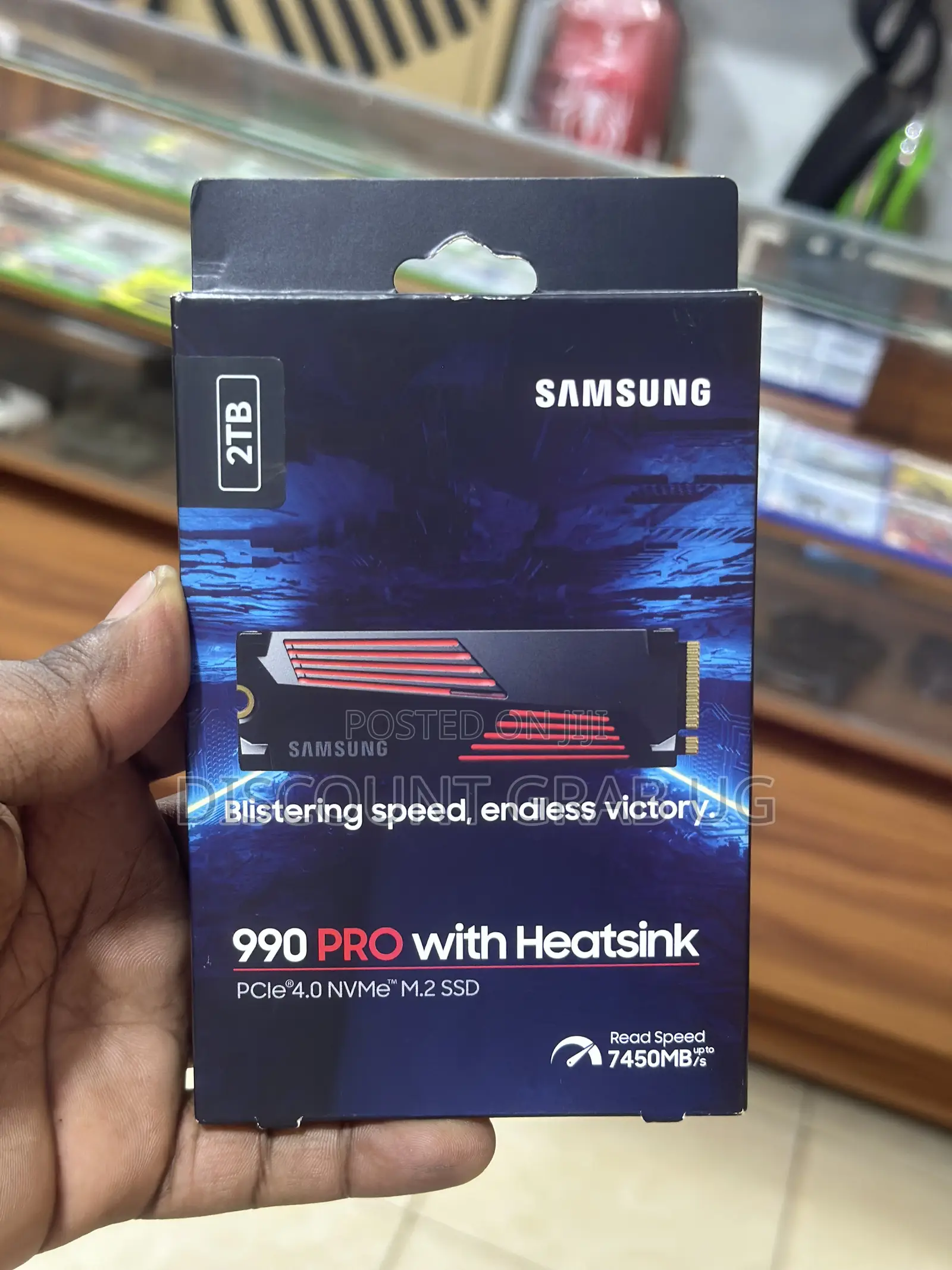 Samsung 990 Pro 2tb Nvme Solid State Drive 7450mb/S