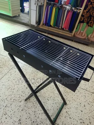 Portable, Foldable Charcoal Barbecue Grill