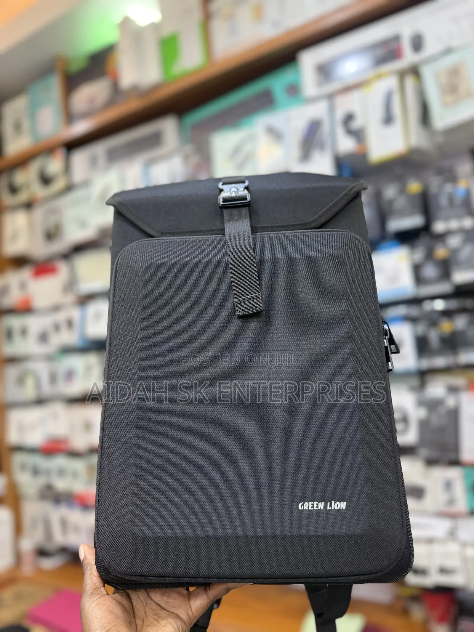 Green Lion Slim Gear Laptop Backpack