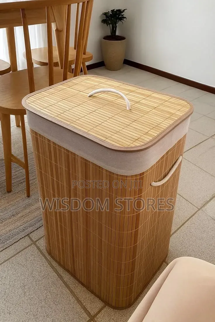 Bamboo Laundry Hampe