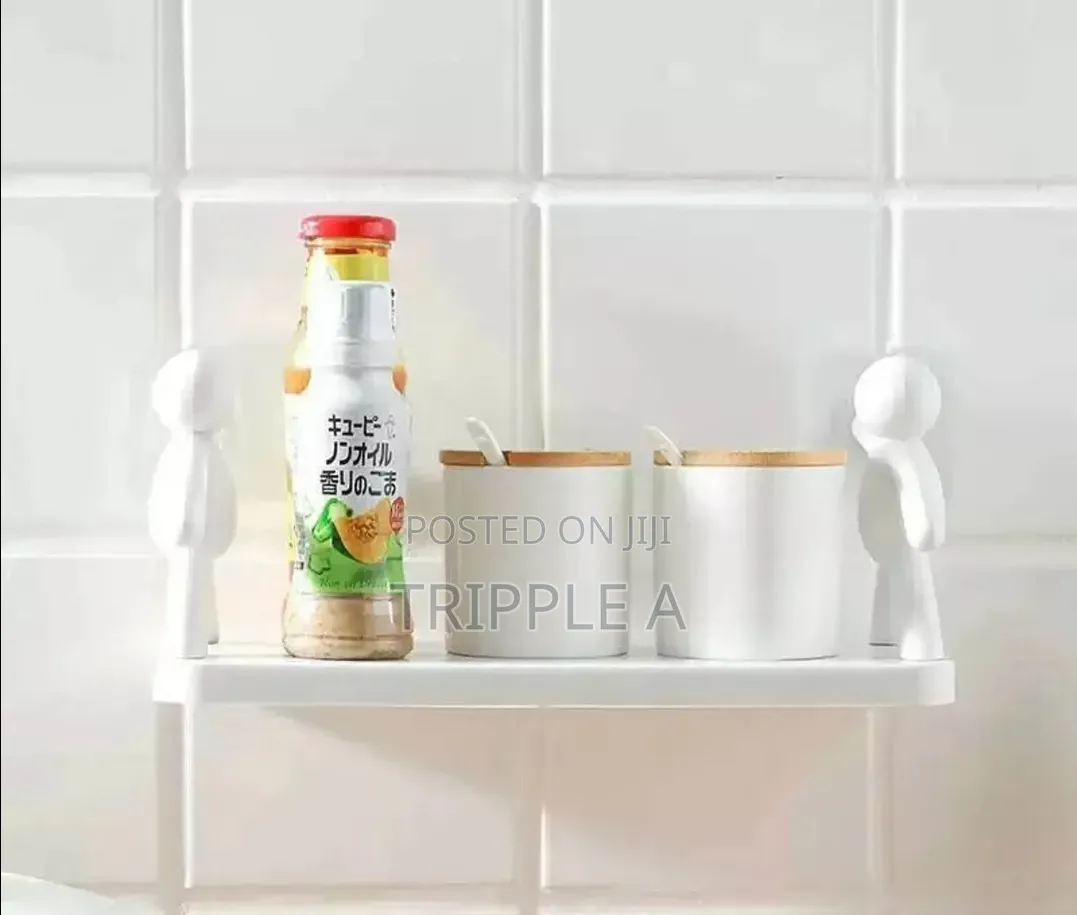 No Drill Self Floating Kitchen Or Bathroom Shelf