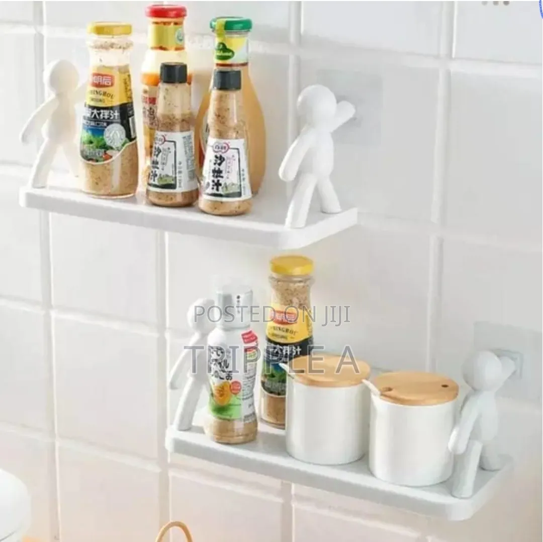No Drill Self Floating Kitchen Or Bathroom Shelf