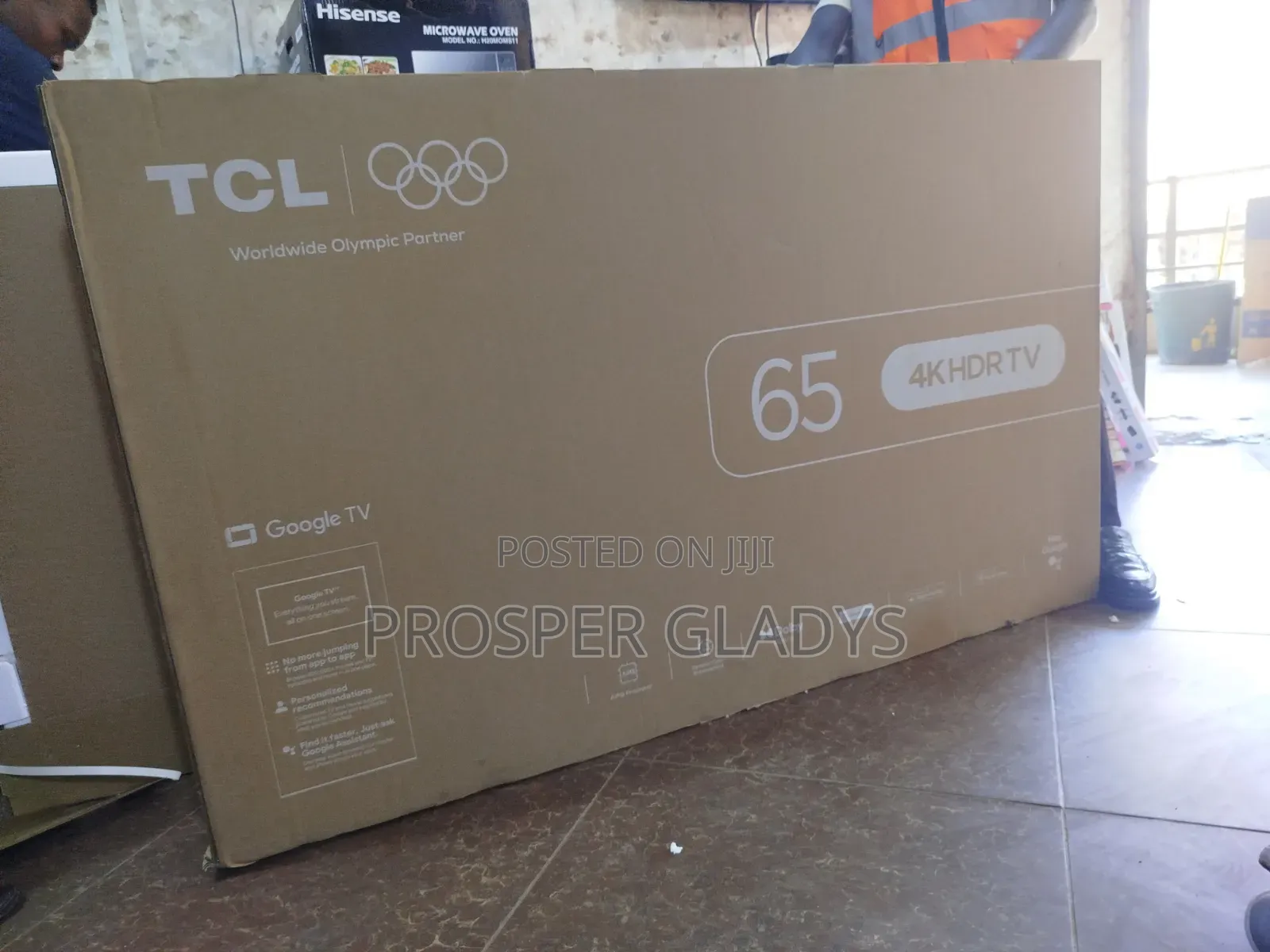 65 TCL Smart Android Google Tv