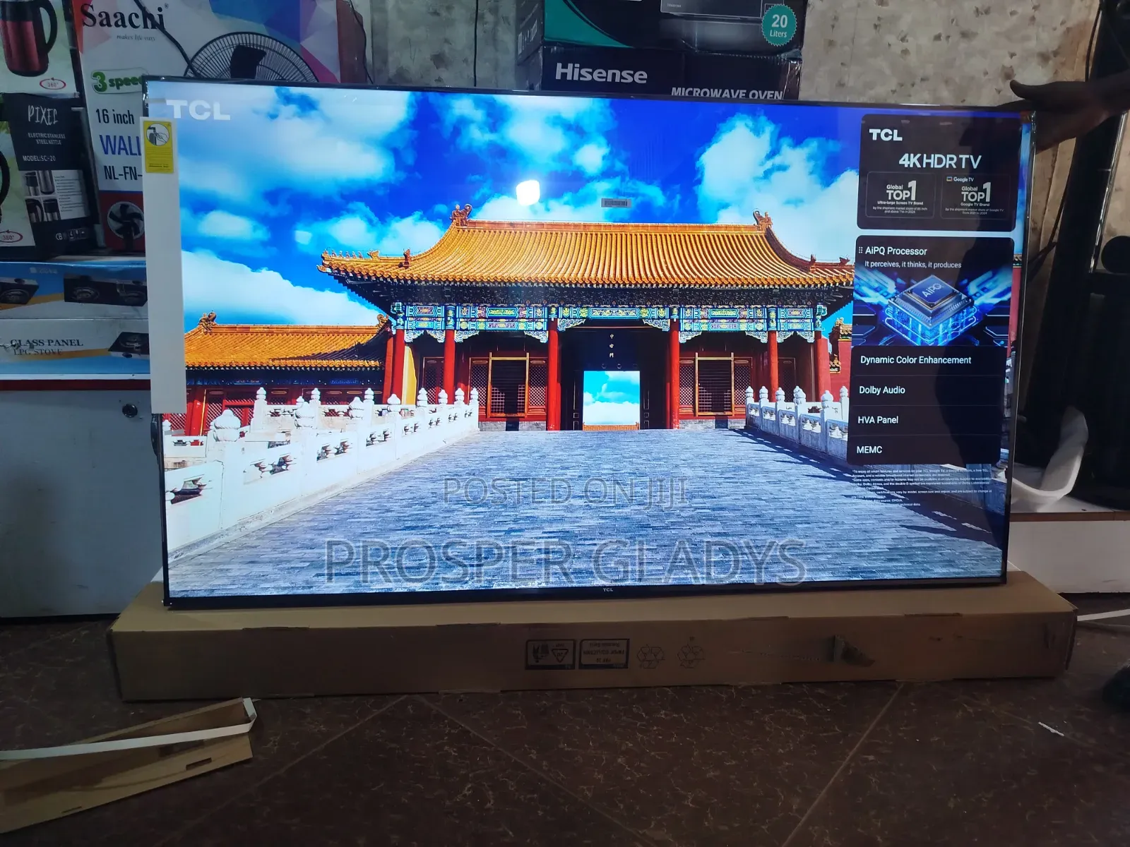 65 TCL Smart Android Google Tv