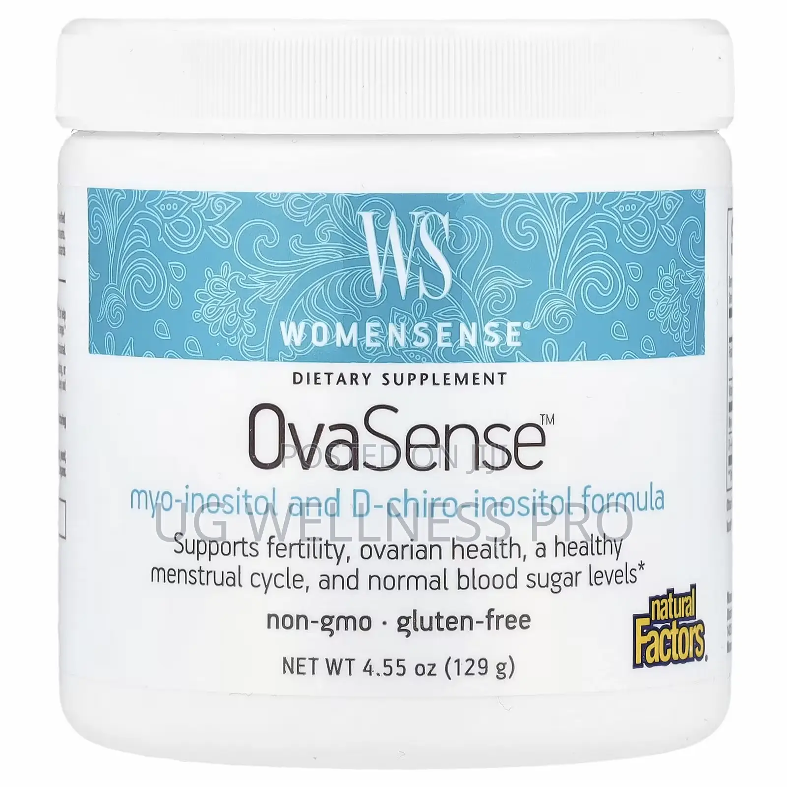 Natural Factors Womensense, Ovasense 129g 60 Servings
