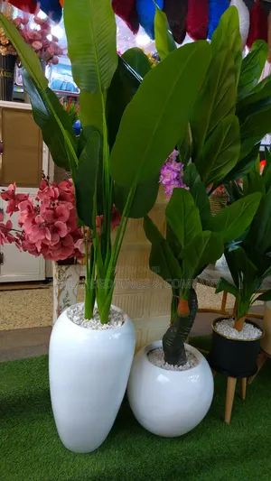 Artificial Banana Plant for Home Office Natural Looking Leaves 157cm