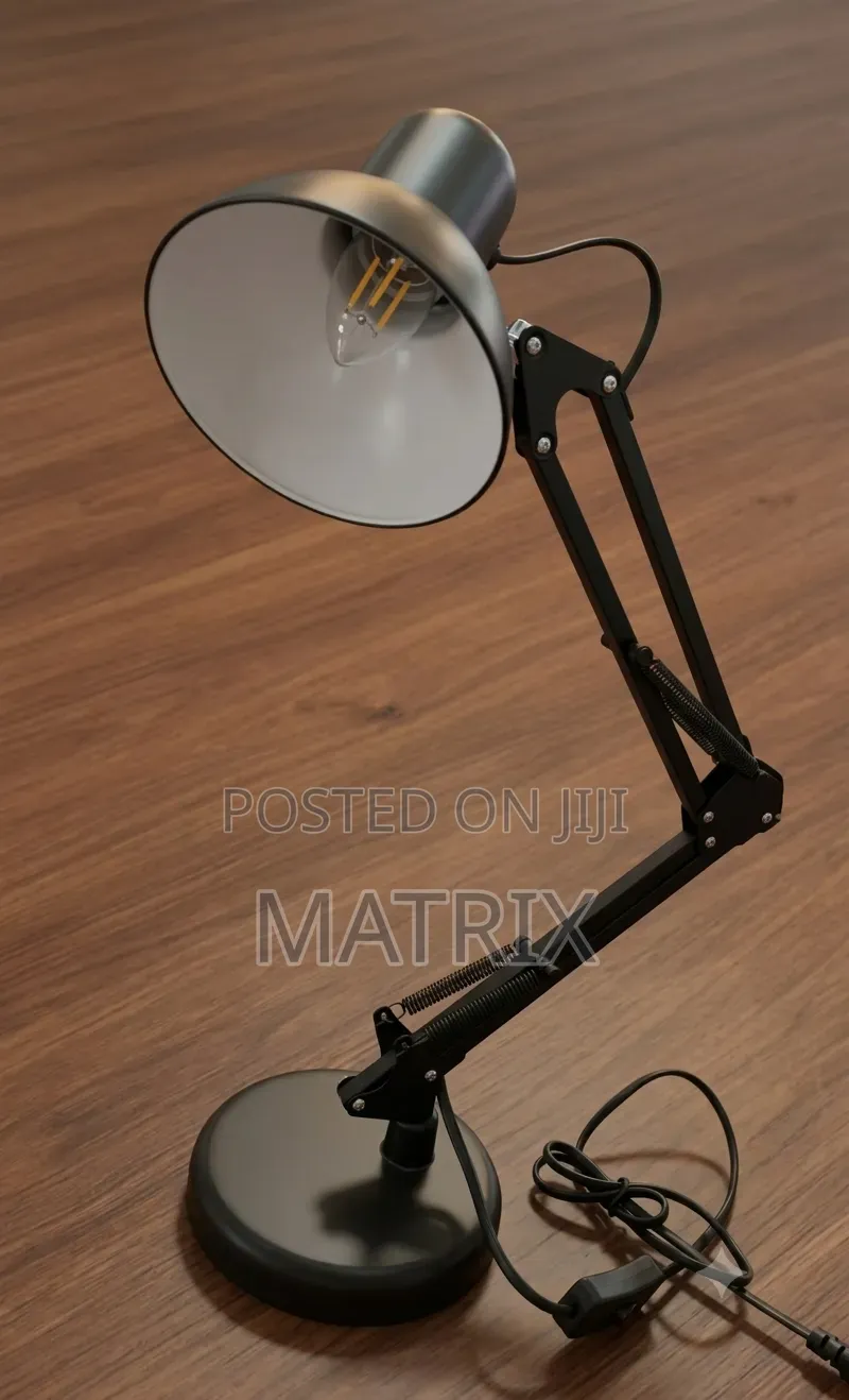 Desk Lamp With Adjustable Arm