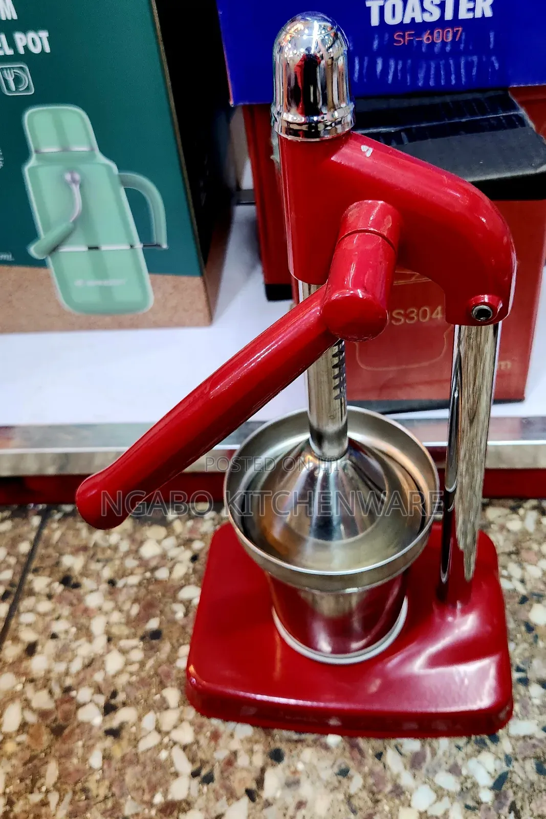 Manual Hand Press Juicer