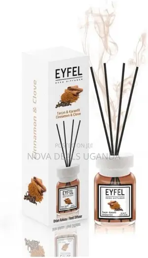 Eyfel Reed Diffuser Cinnamon and Clove Perfume Aroma Home Fragrance