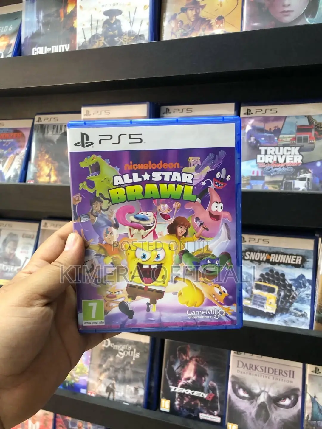 Nickelodeon All-Star Brawl! Ps5 Gaming Cd