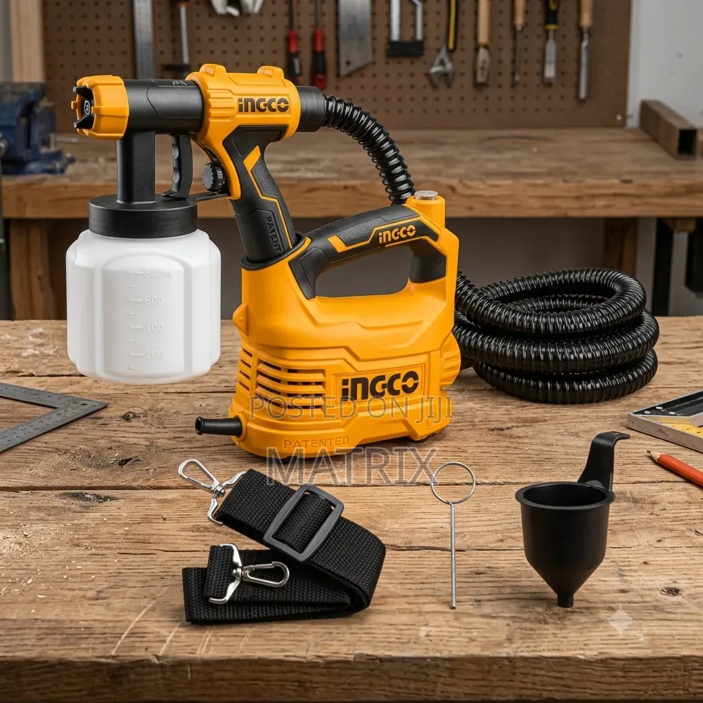 Ingco Floor Based Spray Gun 800ml - HVLP