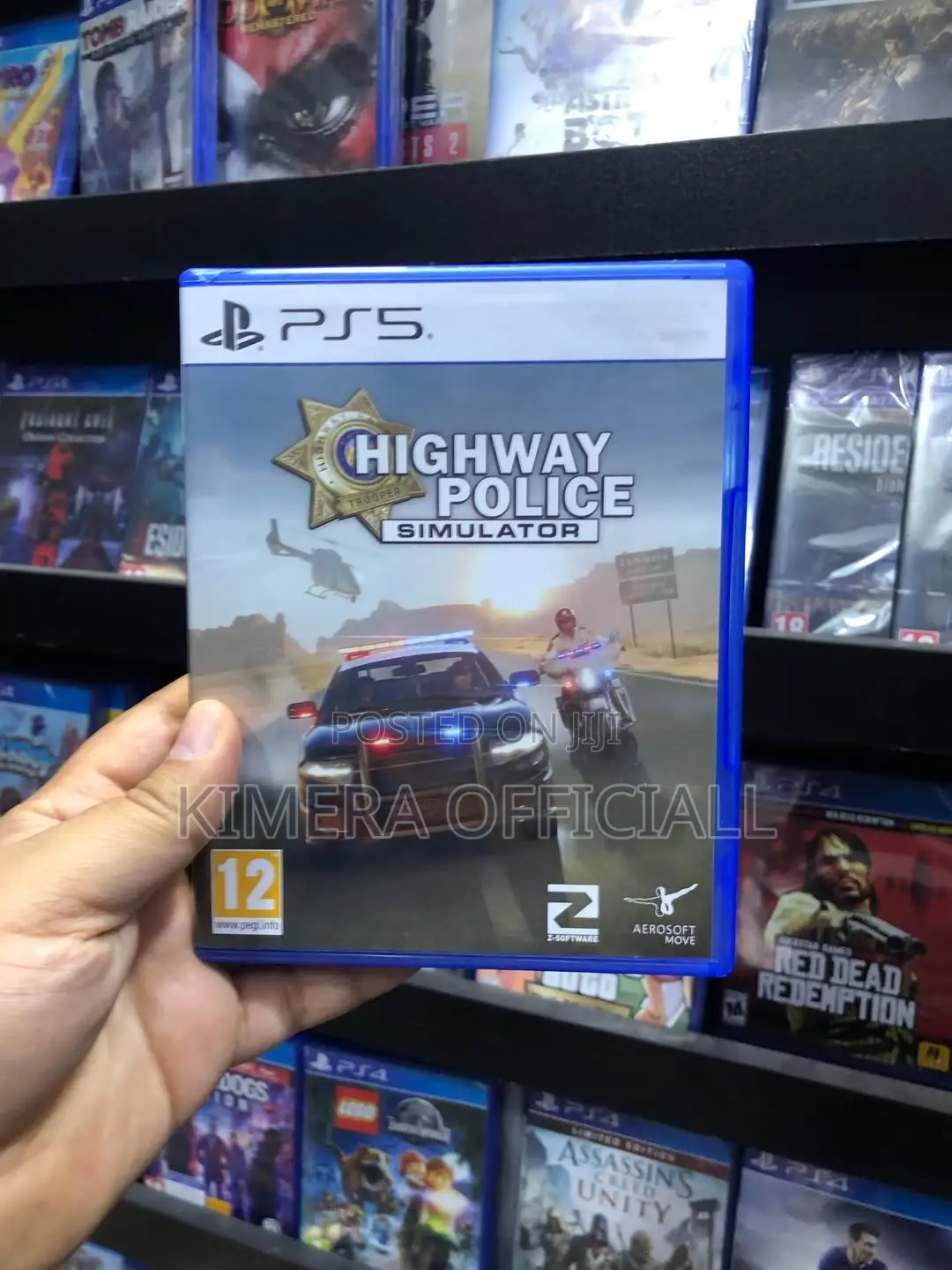 Highway Police Simulator! Ps5 Gaming Cd