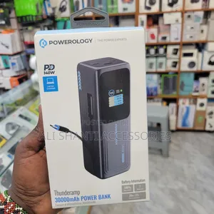 Powerology Thunderamp 30000mah Laptop Power Bank