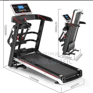 Manual Treadmill – Foldable Home Gym Equipment, Non-Electric