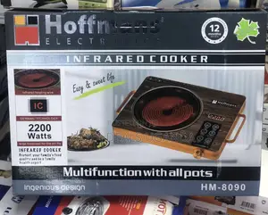 Hoffmans Infrared Cooker 2200w Multifunction With All Pots