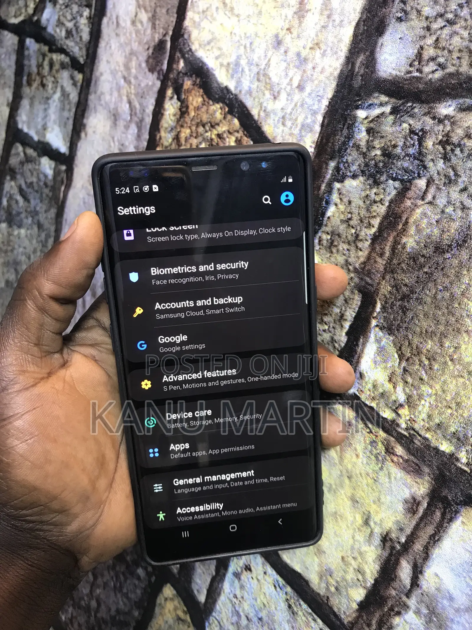 Samsung Galaxy Note 8 128 GB Gray