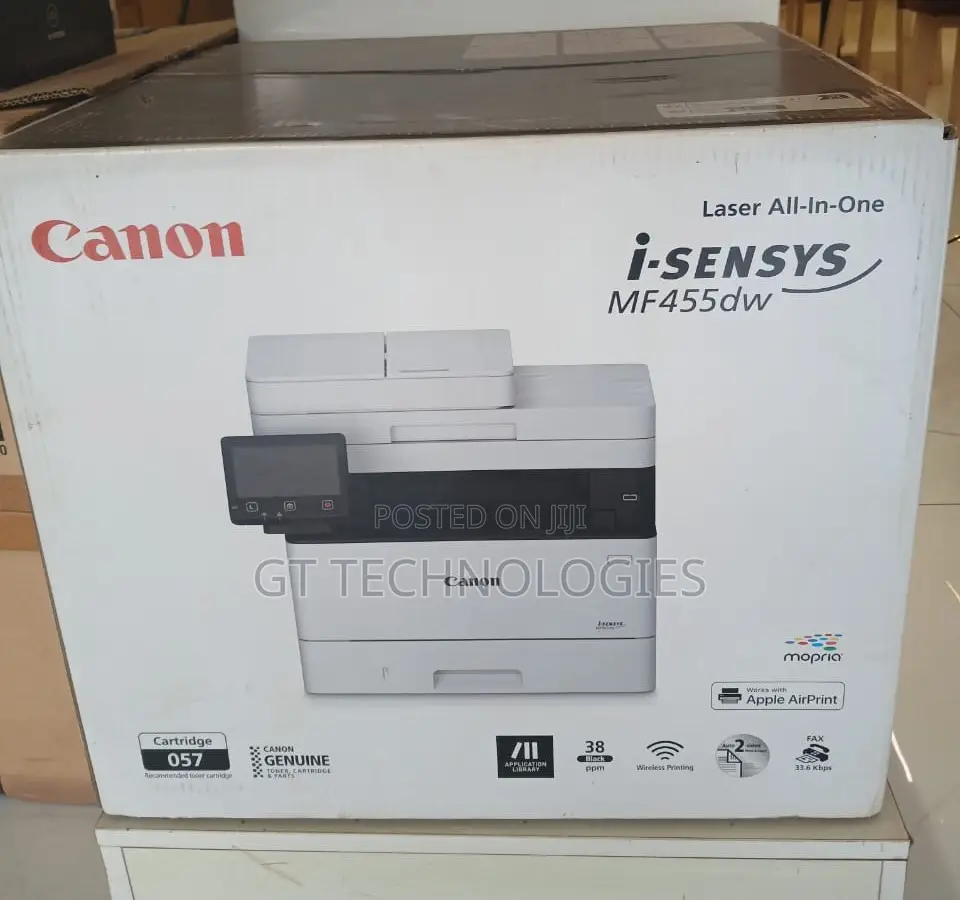 Canon I-Sensys Mf455dw Laser Multifunction Printer