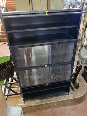 Freestanding Multi-tier Metal Cabinet
