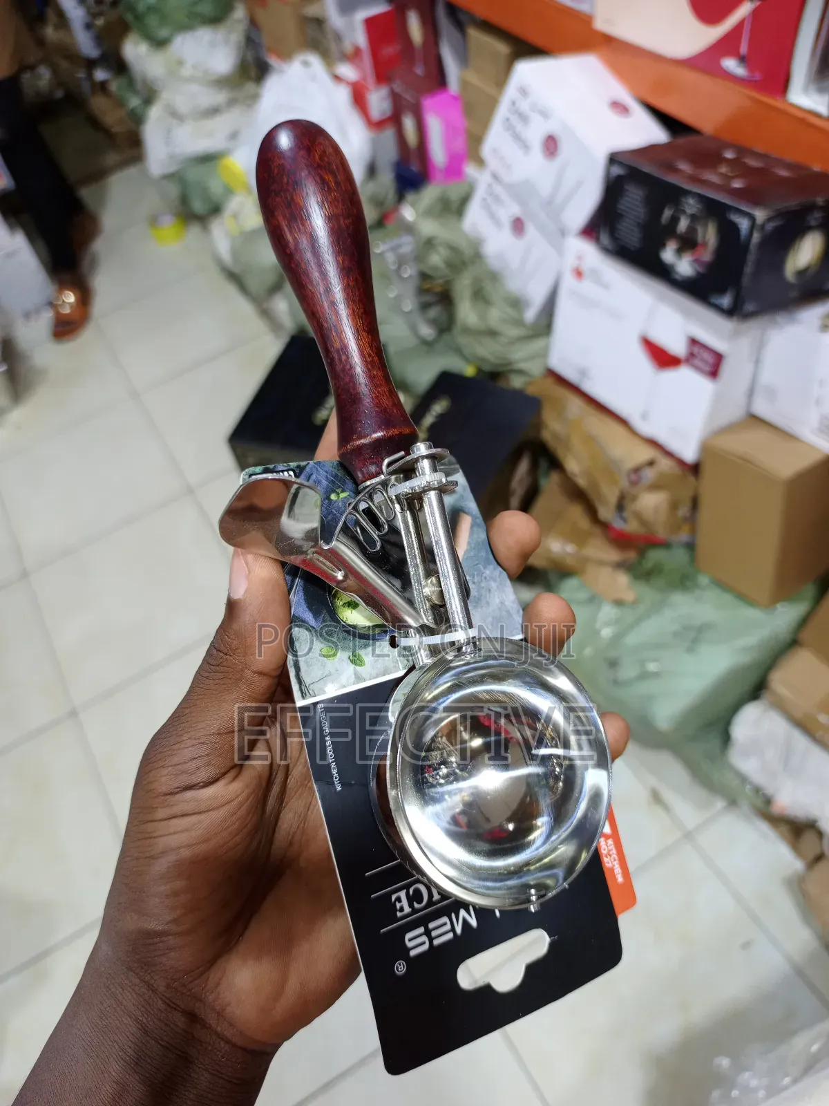 Mechanical Ice Cream Scoop.