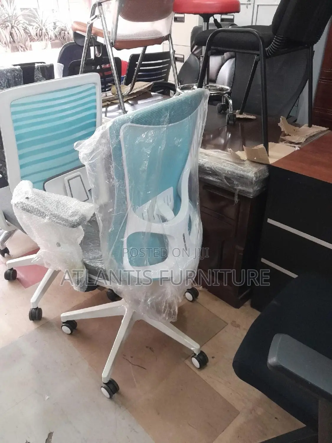 White Smart Office Executive Chairs