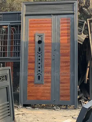 Mahogany Front Door