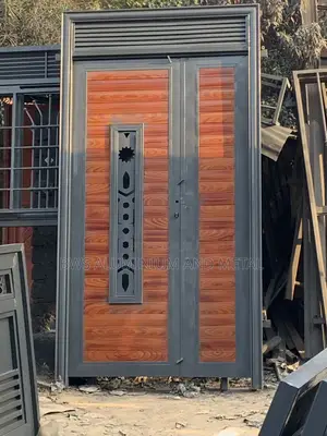 Mahogany Front Door