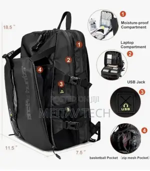 Arctic Hunter Durable Gym Sports Backpack