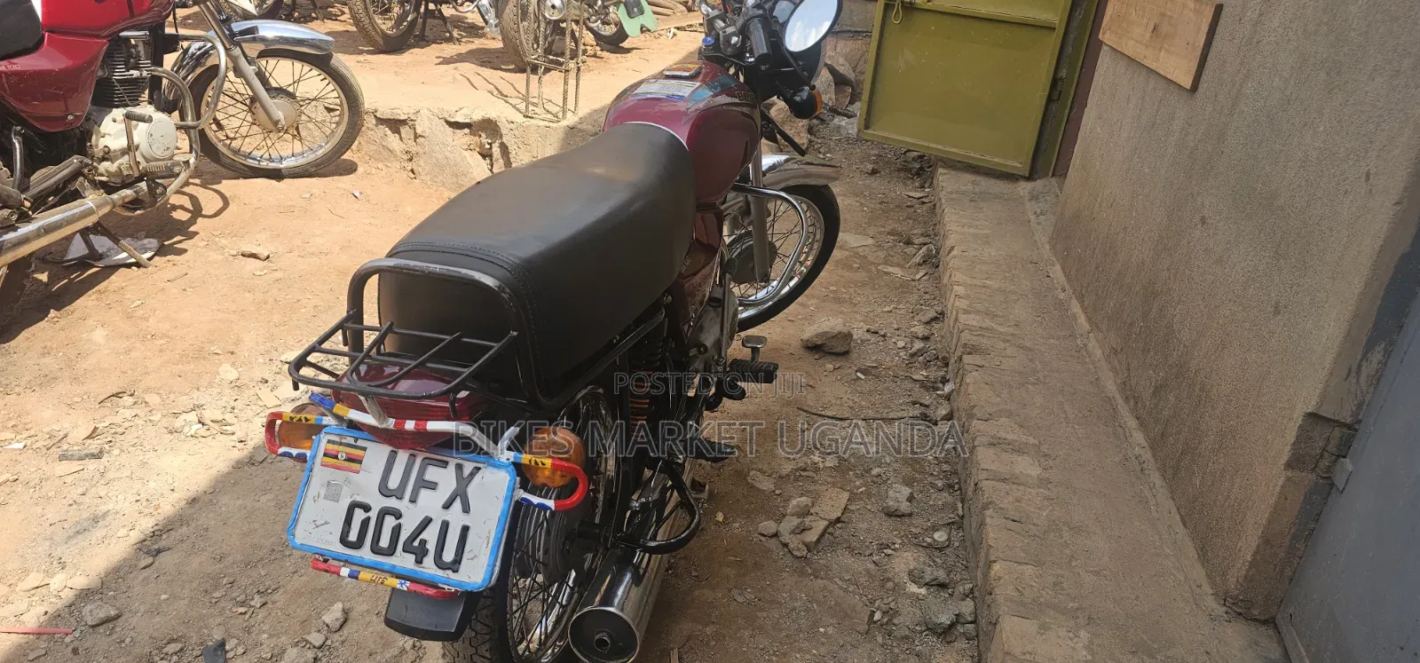 Bajaj Boxer 2024 Red