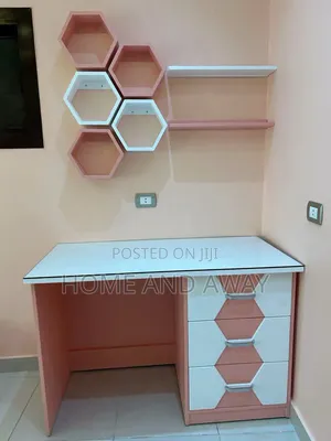 Study Tables With Floating Shelves in Any Colour From 980,000/-